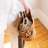 waxed canvas bucket bag - book - Image 5