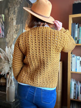 leona sweater crochet kit - pattern - Image 3