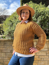 leona sweater crochet kit - pattern - Image 7