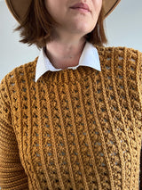 leona sweater crochet kit - pattern - Image 9