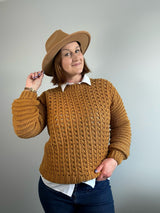leona sweater crochet kit - pattern - Image 11