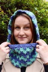 leo hooded cowl crochet kit - pattern - Image 5