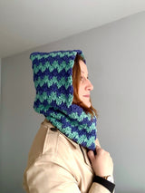 leo hooded cowl crochet kit - pattern - Image 8