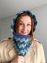 leo hooded cowl crochet kit - pattern - Image 10