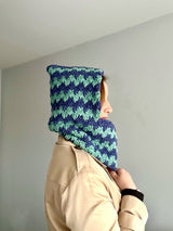 leo hooded cowl crochet kit - pattern - Image 11