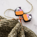knitting kitty needle stoppers - book - Image 6