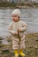 lunenburg cardigan and cap - pattern - Image 1