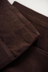 waxed canvas crossbody tote - book - Image 5
