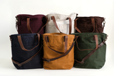 canvas crossbody project tote - book - Image 10