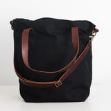 canvas crossbody project tote - book - Image 9