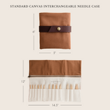 standard canvas interchangeable needle case - book - Image 3