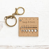 gauge ruler keychain - book - Image 3
