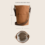 canvas bucket bag - book - Image 8