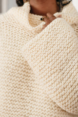 rectangle #9 / cropped pullover - pattern - Image 4