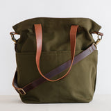 canvas crossbody project tote - book - Image 6