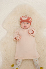 autumn frock & stripe beret - pattern - Image 1