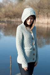 tundra cardigan - pattern - Image 1