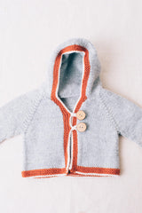 hooded cardigan - patterns - Image 1