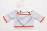 hooded cardigan - patterns - Image 4